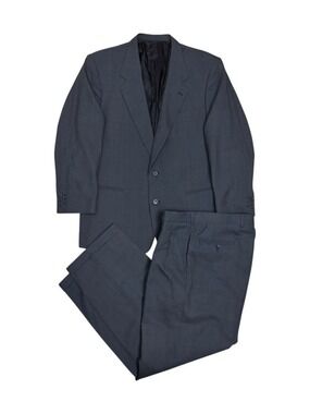 PIERRE CARDIN Vintage SUIT Business Formal Retro Luxury Designer Blazer Mens 46R
